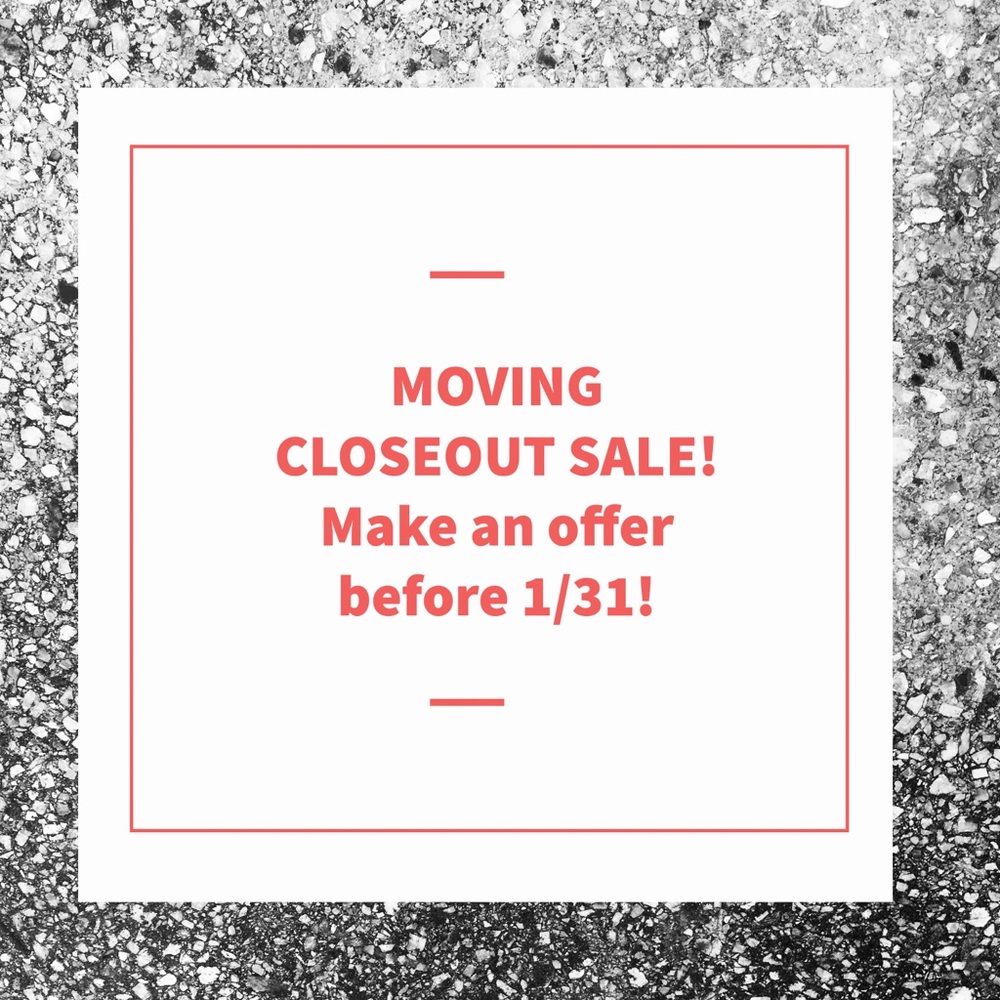 MOVING SALE | All offers accepted!